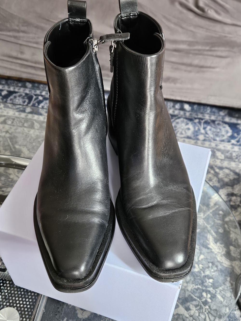 Franco Sarto Dalden Leather Boots